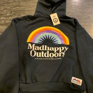 Madhappy Outdoors hoody, navy, medium, NWT
